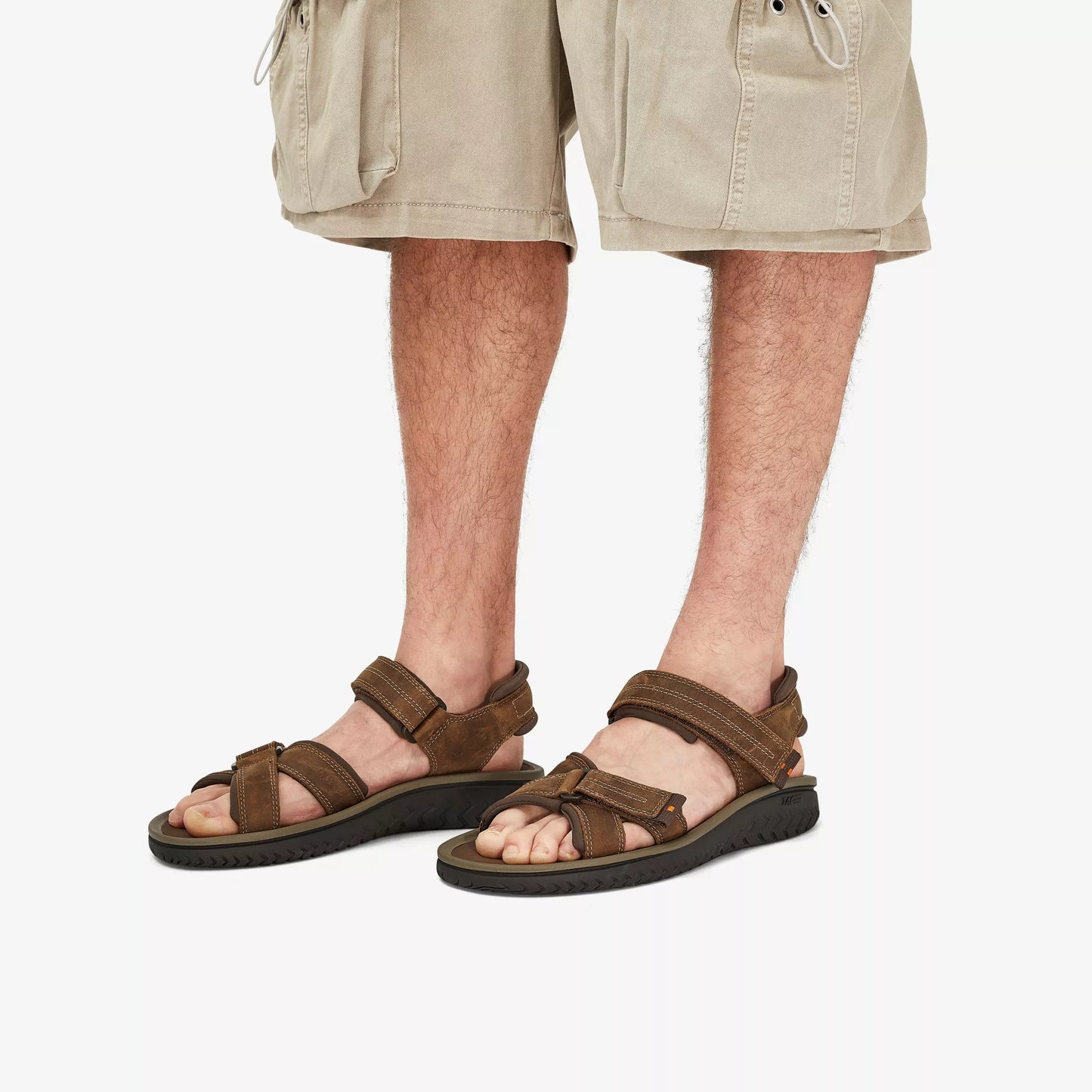 Sandalias De La Marca Clarks Para Hombre Modelo Wesley Shore Beeswax Leather En Color Amarillo