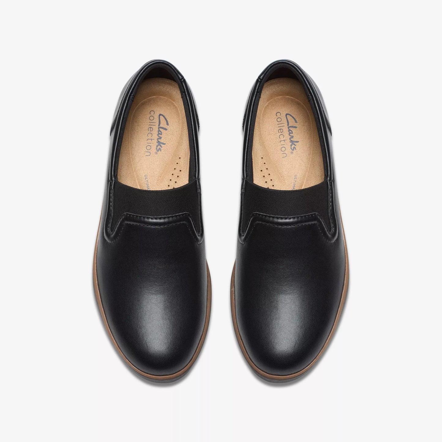 CLARKS | MOCASINES | MUJER | ZYLAH SKY BLACK LEATHER | NEGRO