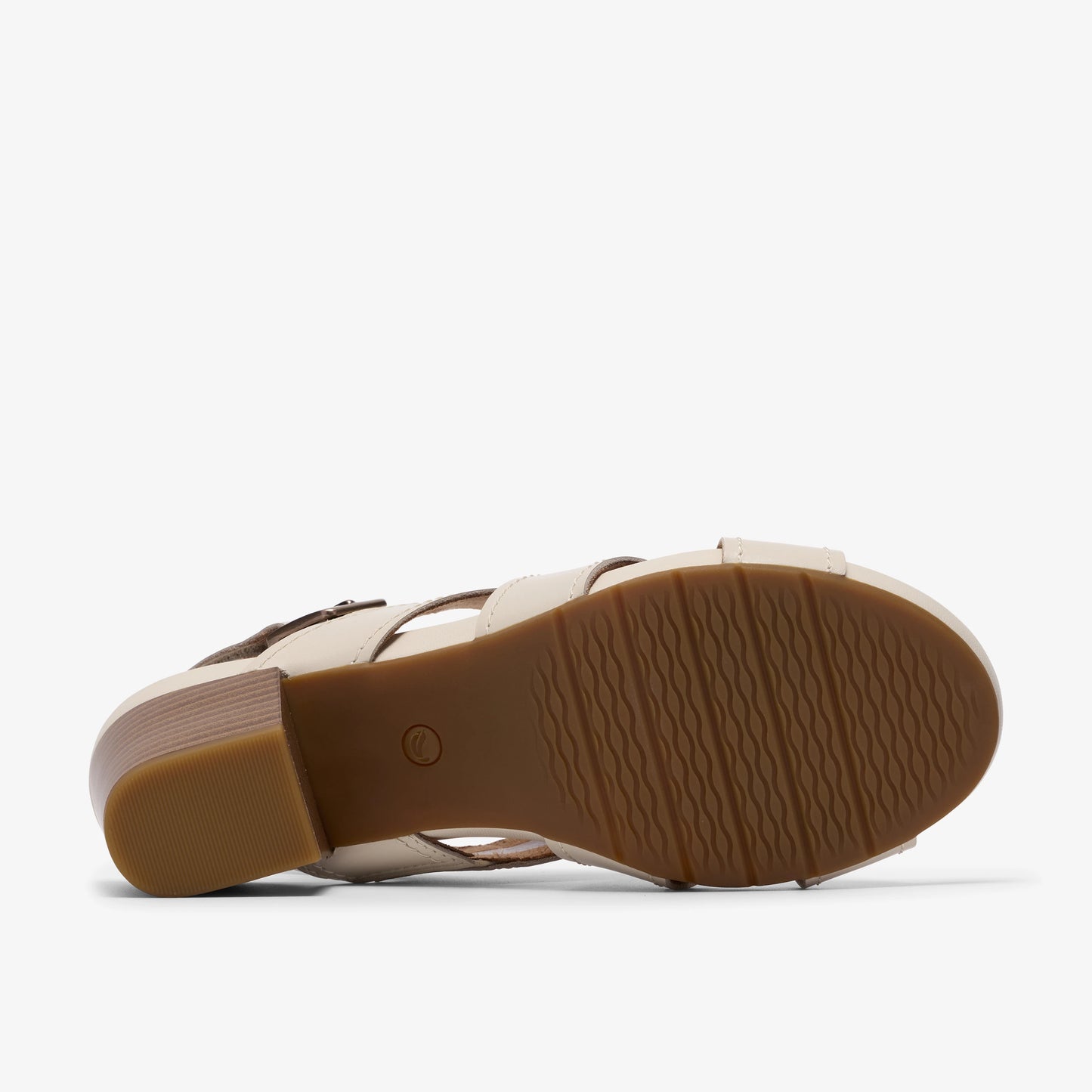 CLARKS | SANDALIAS | MUJER | KYMBER SHINE CREAM LEATHER | BEIGE