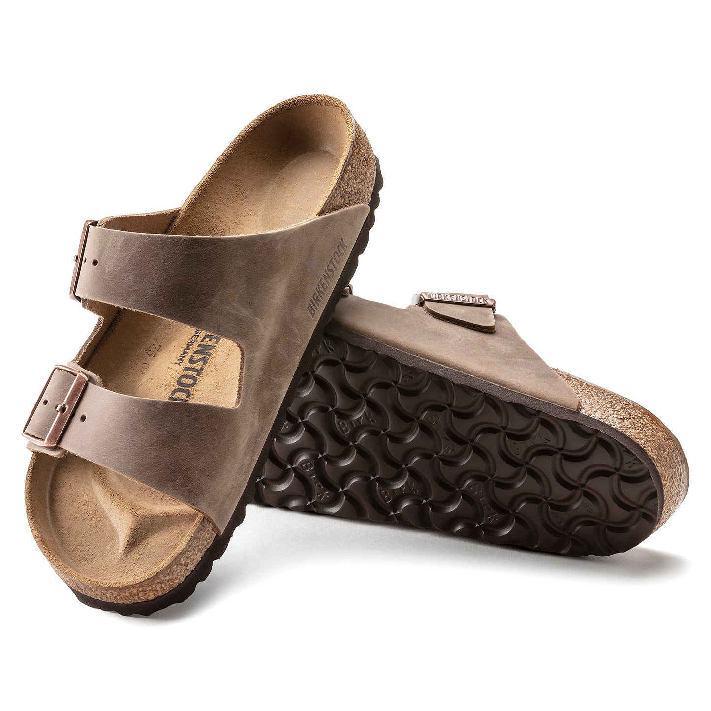 BIRKENSTOCK | SANDALES UNISEXES | ARIZONA LEOI TBC MARRON | MARRON | N RÉGULIER