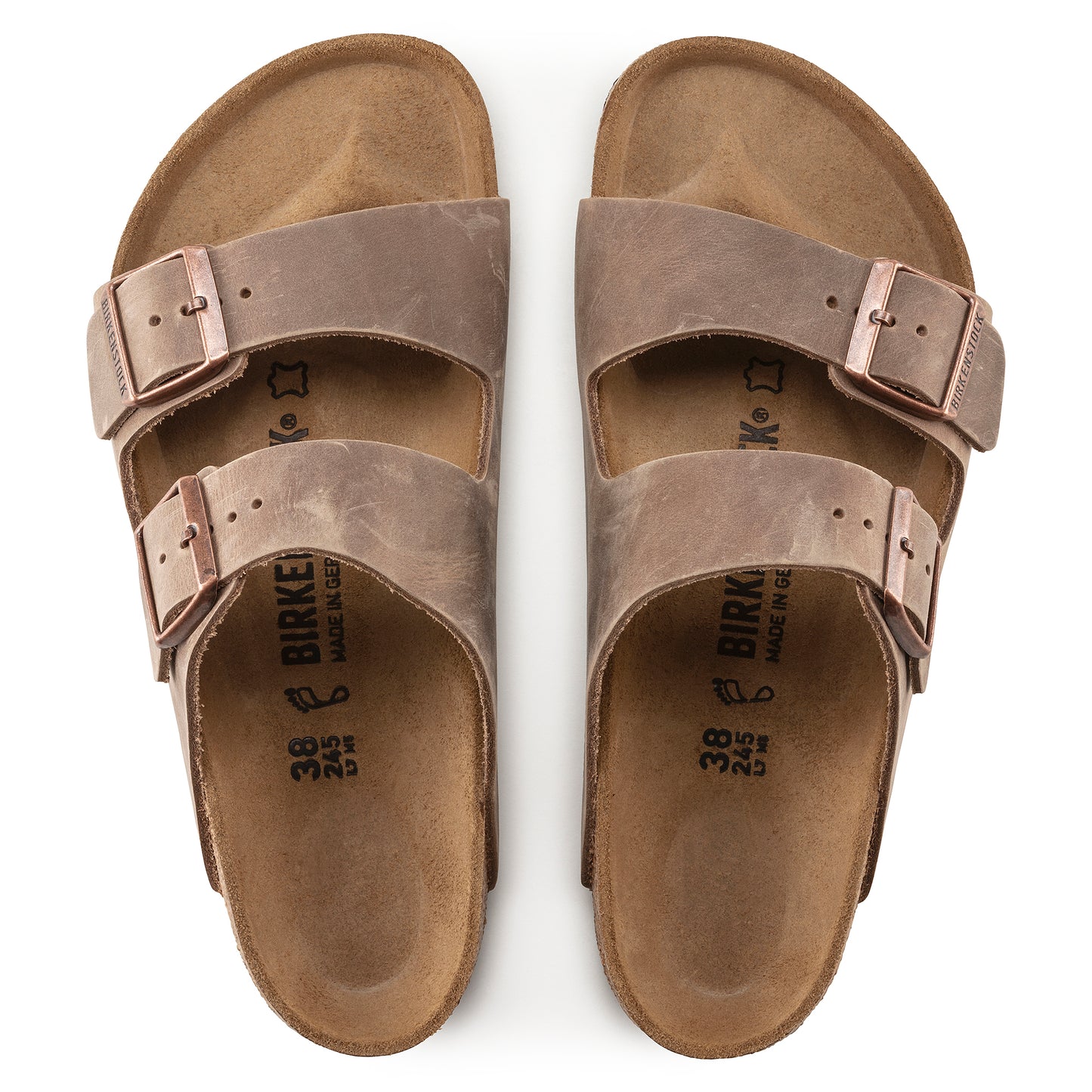 BIRKENSTOCK | SANDALES UNISEXES | ARIZONA LEOI TBC MARRON | MARRON | N RÉGULIER
