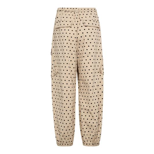 COCOUTURE | PANTALONES | MUJER | DIDDICC CARGO DOT PANT BONE | BEIGE