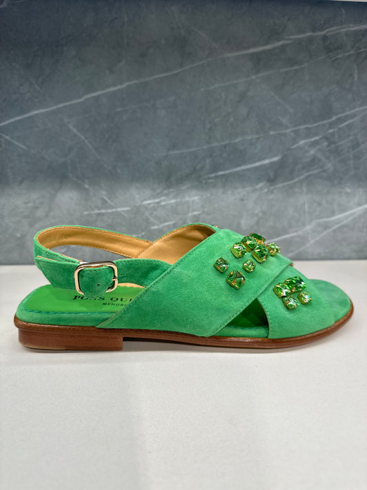 PONS QUINTANA | SANDALES FEMME | TINA KIWI | VERT