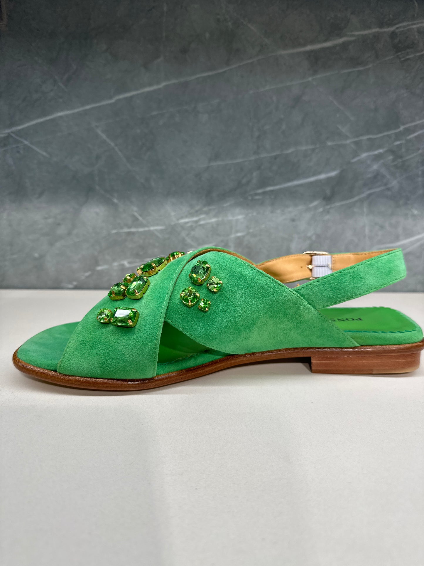 PONS QUINTANA | SANDALES FEMME | TINA KIWI | VERT