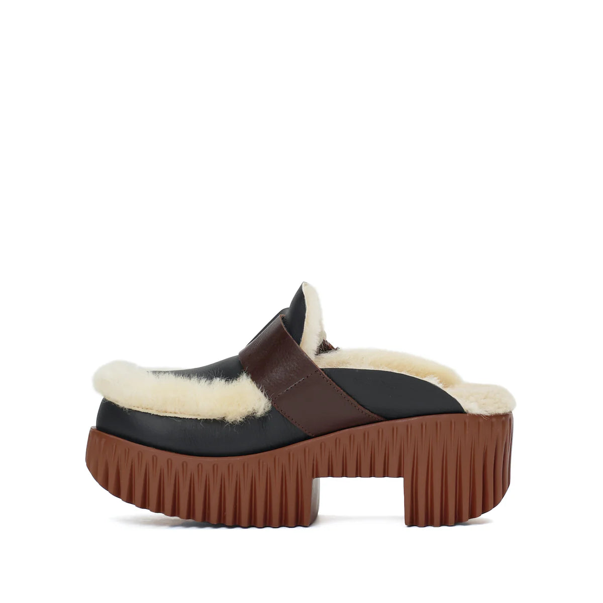 4CCCCEES | MULES Y ZUECOS | MUJER | PLIA AMBER OREO | NEGRO