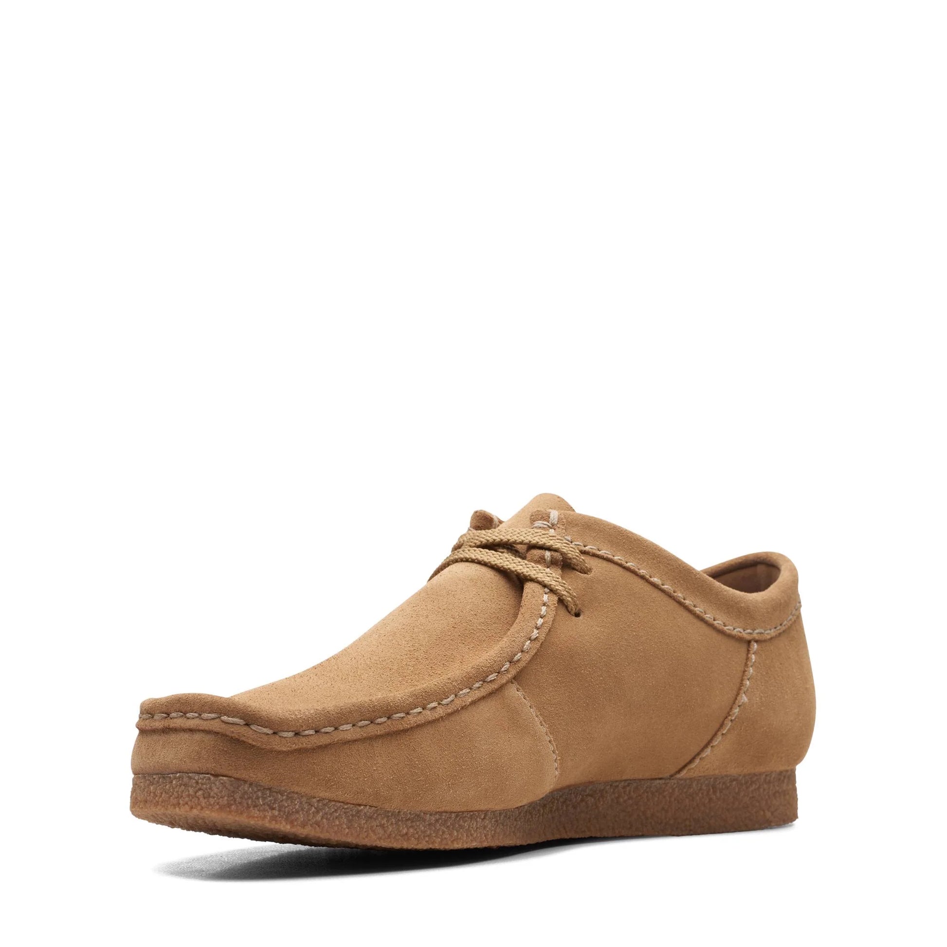 Zapatos Casual De La Marca Clarks  Para Hombre Modelo Shacre Ii Run Dark Sand Suede En Color Marrón