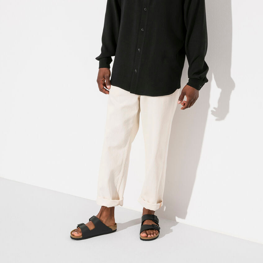 Sandalias De La Marca Birkenstock Para Unisex Modelo Arizona Birko-Flor Black En Color Negro