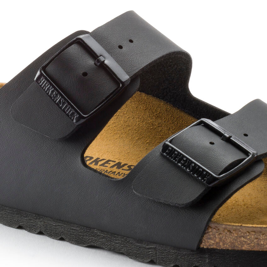 Birkenstock UNISEX Markensandalen Arizona Birko-Flor Black Modell in Schwarz
