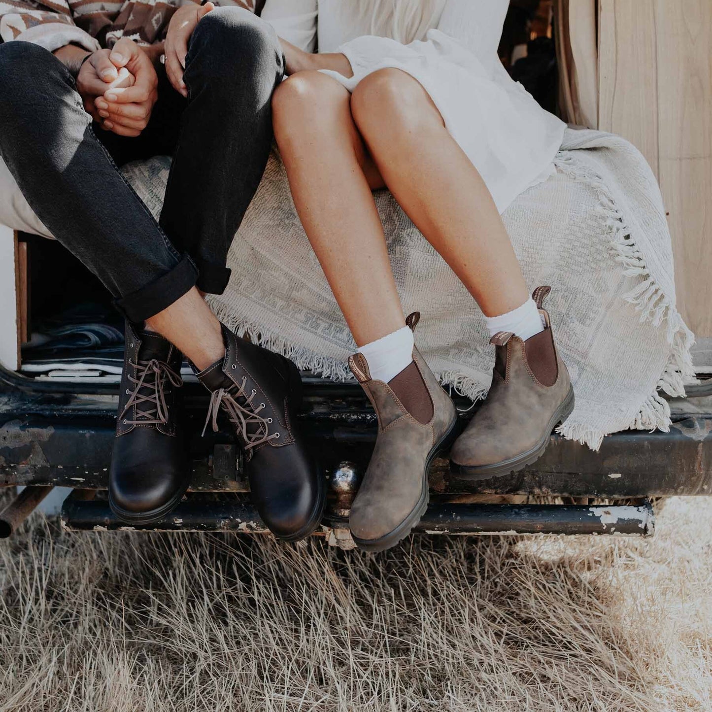 BLUNDSTONE | UNISEX CHELSEA-STIEFEL | IKONISCHER RUSTIKALER BRAUN CHELSEA-STIEFEL | BRAUN