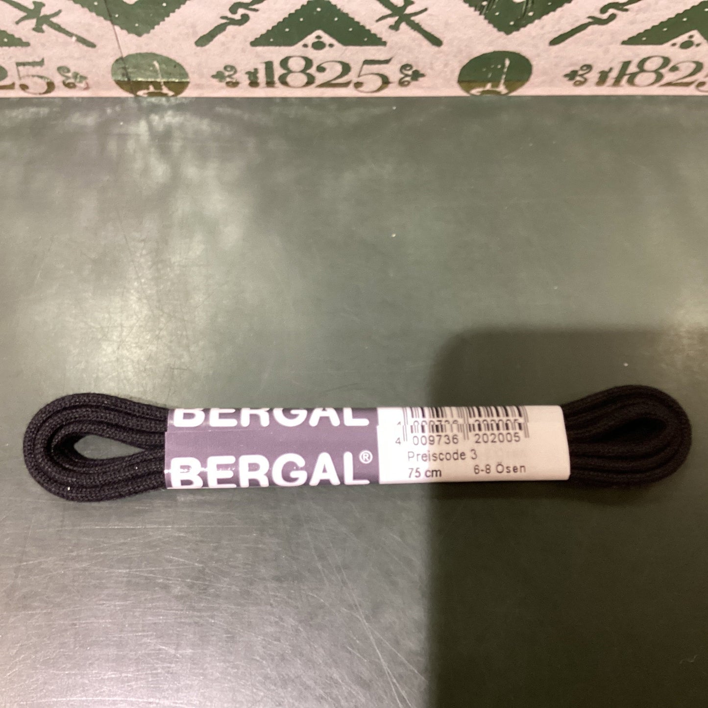 BERGAL | CORDONES REDONDOS FINOS | NEGRO