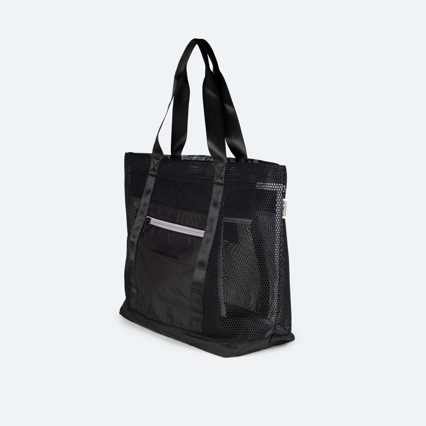Bolsa de la marca munich unisex modelo go go ginger shopper black en color negro
