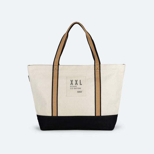 Sac unisexe de la marque Munich, modèle shopper Go Go Tan, nude en beige.
