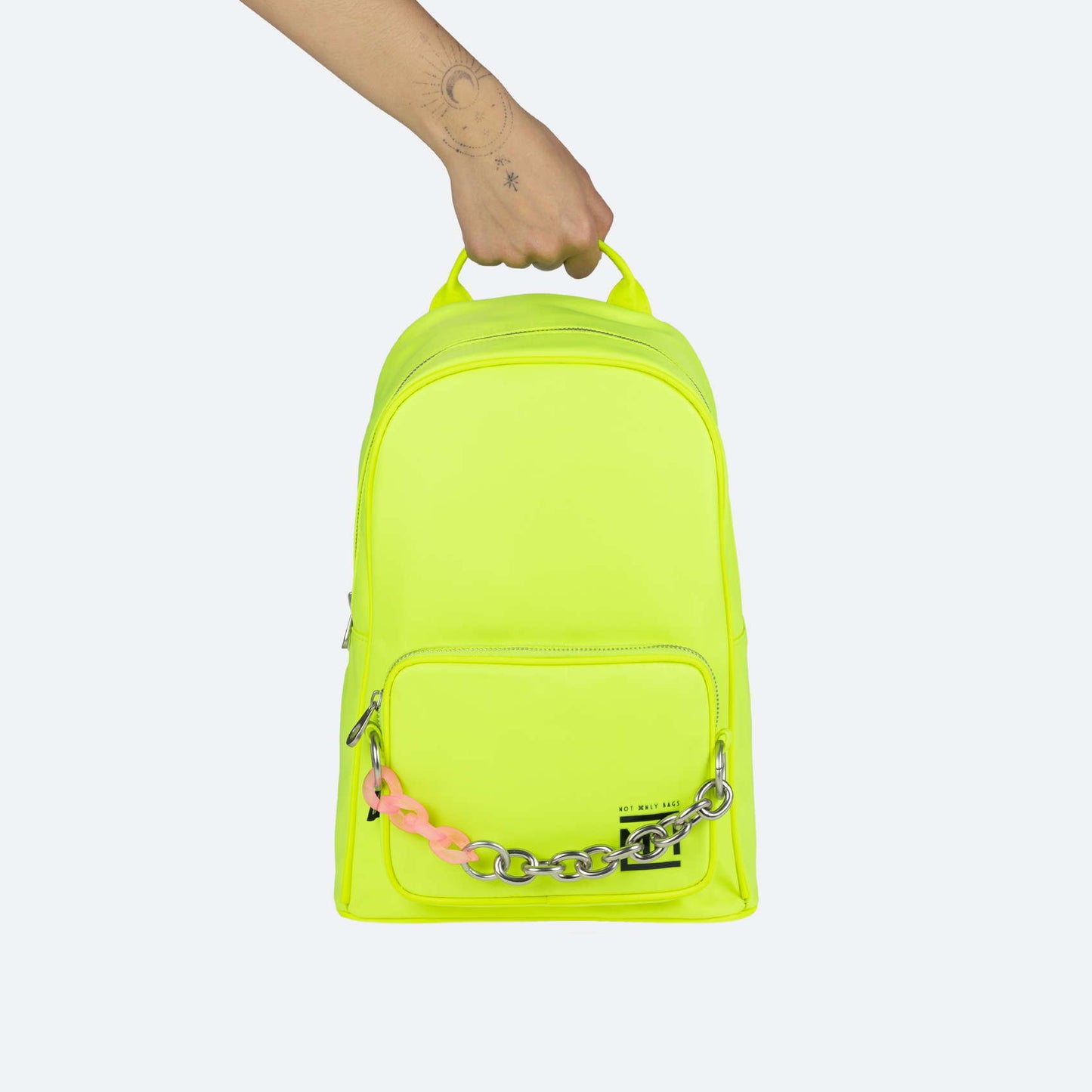 Unisex-Rucksack der Marke MUNICH, Modell MH Backpack Lime, in Grün.