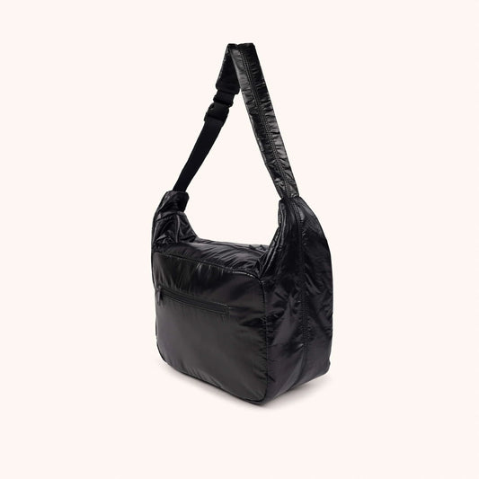 MUNICH | BOLSOS | MUJER | DEEP RECYCLED HOBO | NEGRO