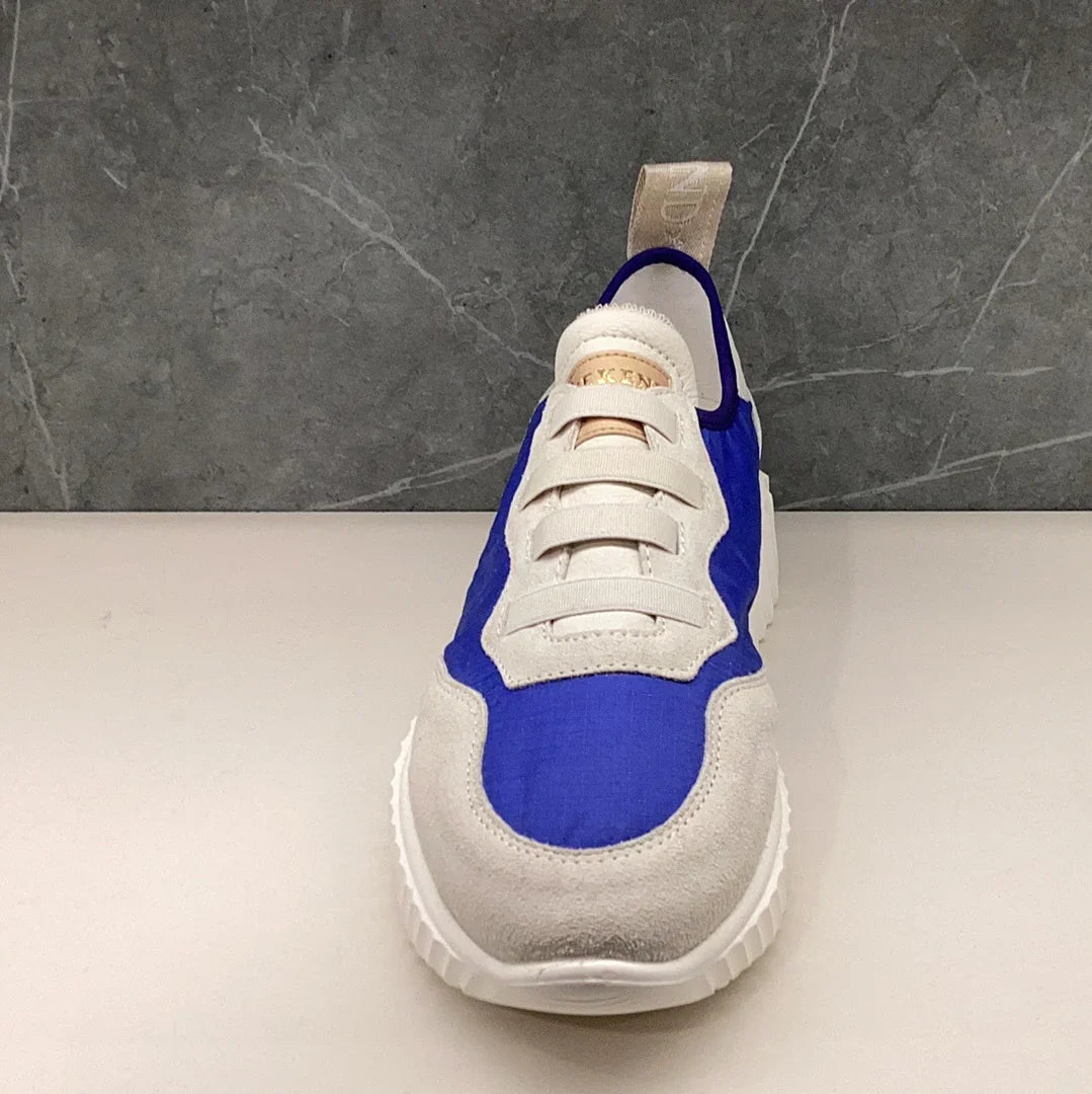PEDRO MIRALLES | DAMEN-SNEAKERS | CONCORDIA 11080 RIPSTOP FRANCE VELOUR OFF | BLAU