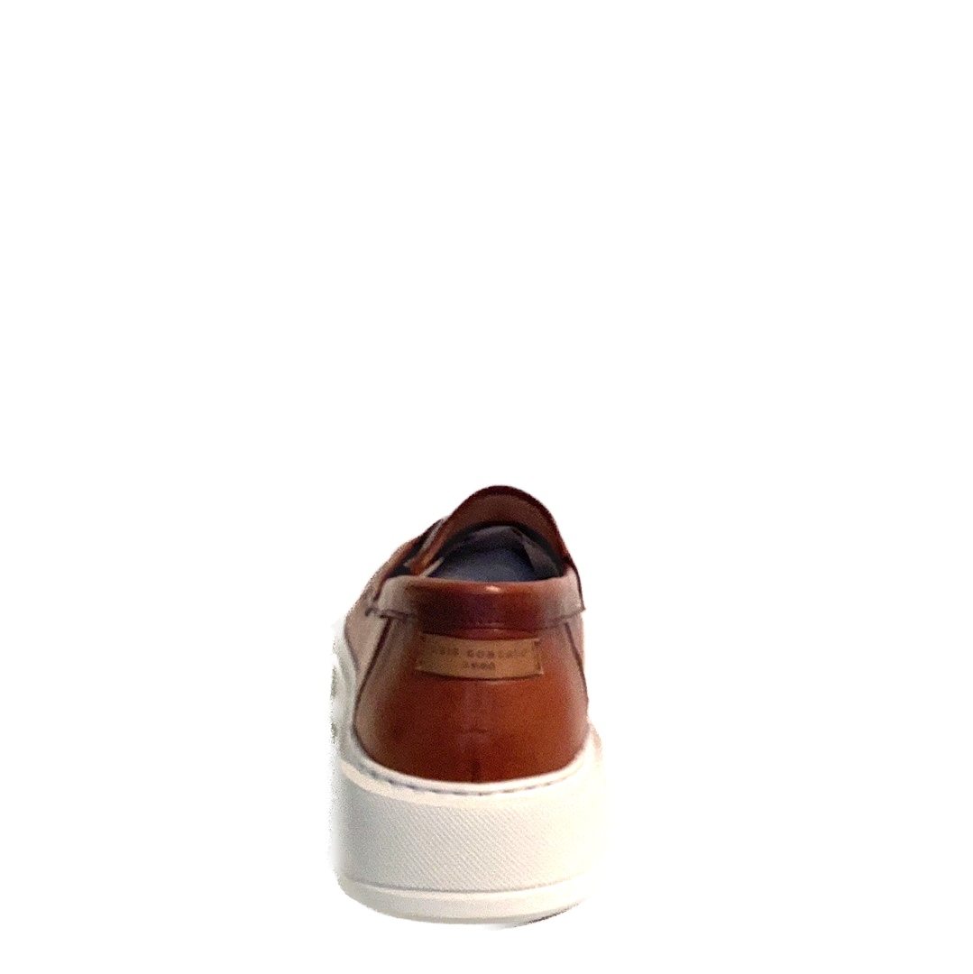 LUIS GONZALO 1966 | MOCASSINS HOMME | MOCASSINS CASQUE EN CUIR HOMME | MARRON MD 8088H
