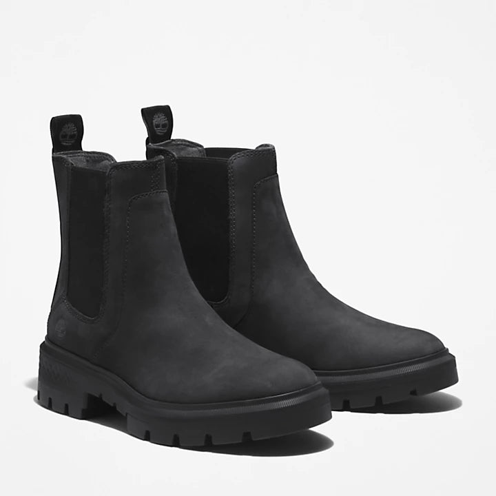 TIMBERLAND | BOTINS CHELSEA DONA | MID CHELSEA BOOT CORT JET BLACK | NEGRE