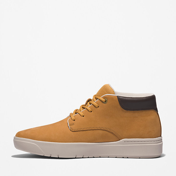 TIMBERLAND | 男士短靴 | 中帮系带 CHUKKA 靴 SENECA 小麦色 | 黄色