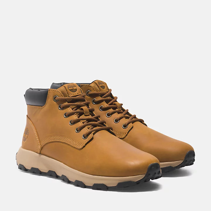 TIMBERLAND | BASKETS HOMME | BASKETS À LACETS MOYENS WINDSOR PARK WHEAT | JAUNE