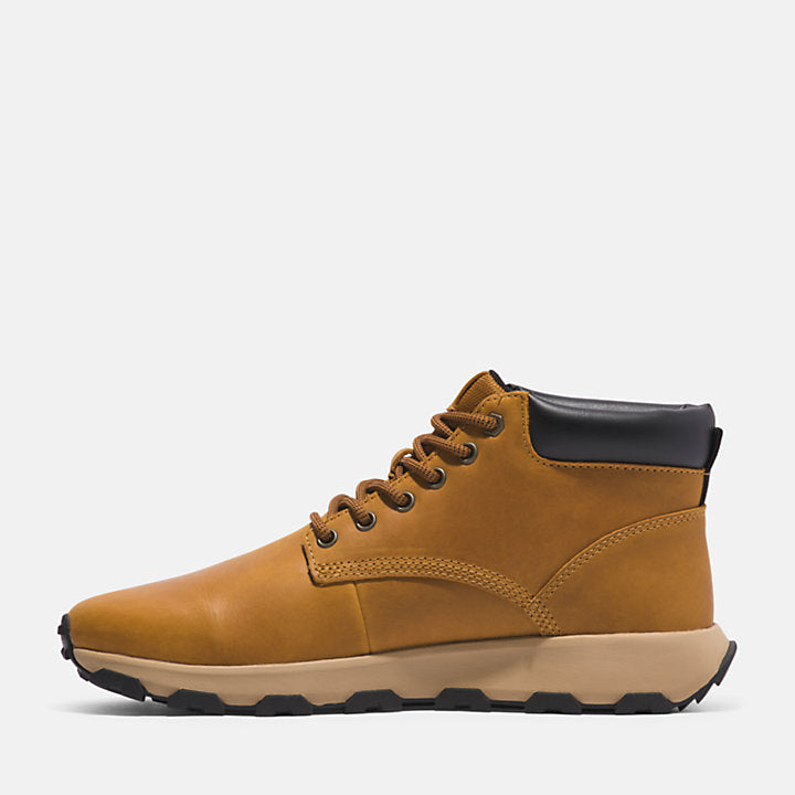 TIMBERLAND | BASKETS HOMME | BASKETS À LACETS MOYENS WINDSOR PARK WHEAT | JAUNE
