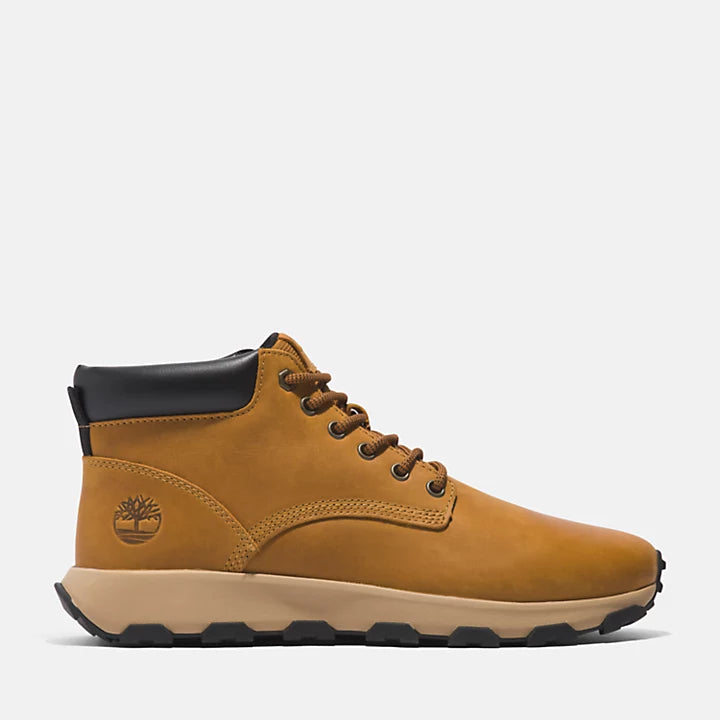 TIMBERLAND | BASKETS HOMME | BASKETS À LACETS MOYENS WINDSOR PARK WHEAT | JAUNE
