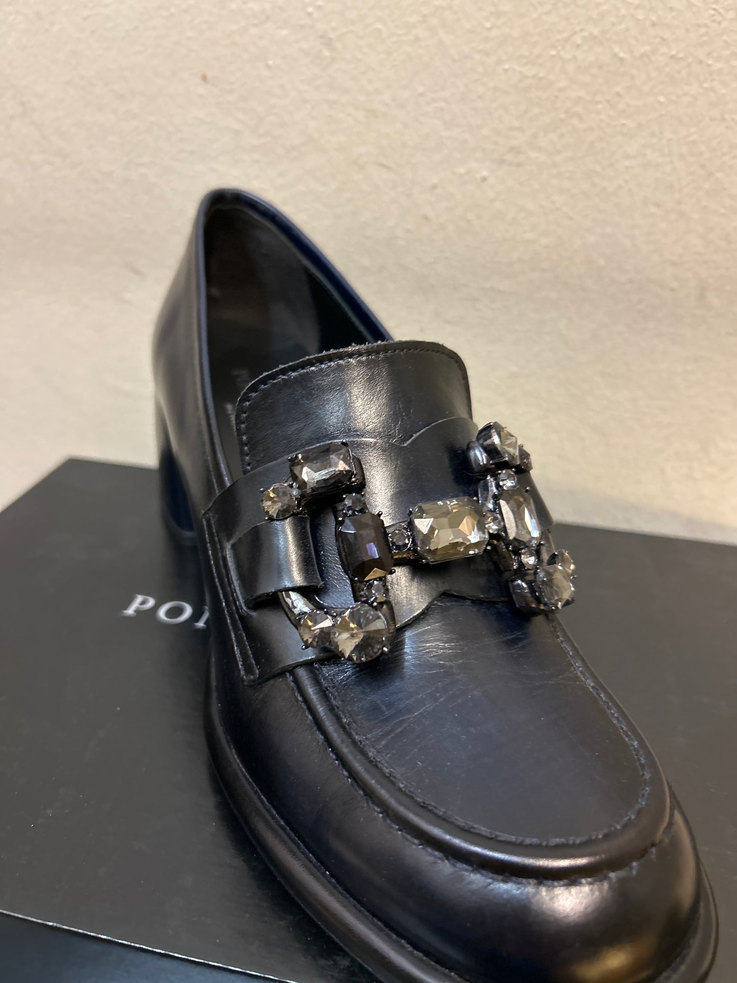 PONS QUINTANA | WOMEN'S LOAFERS | EMILIA ROYAL NEPAL BLACK |