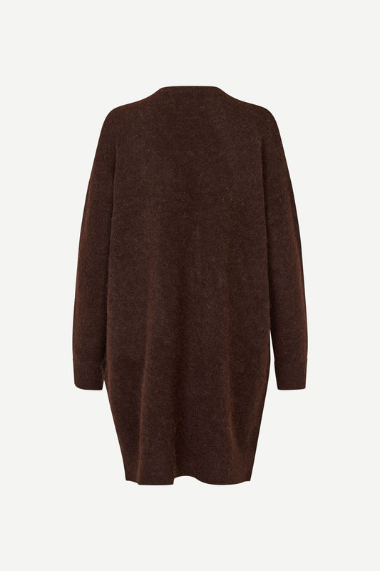 SAMSOE | NOR CARDIGAN | MUJER | NOR CARDIGAN BLACK COFFEE | MARRÓN