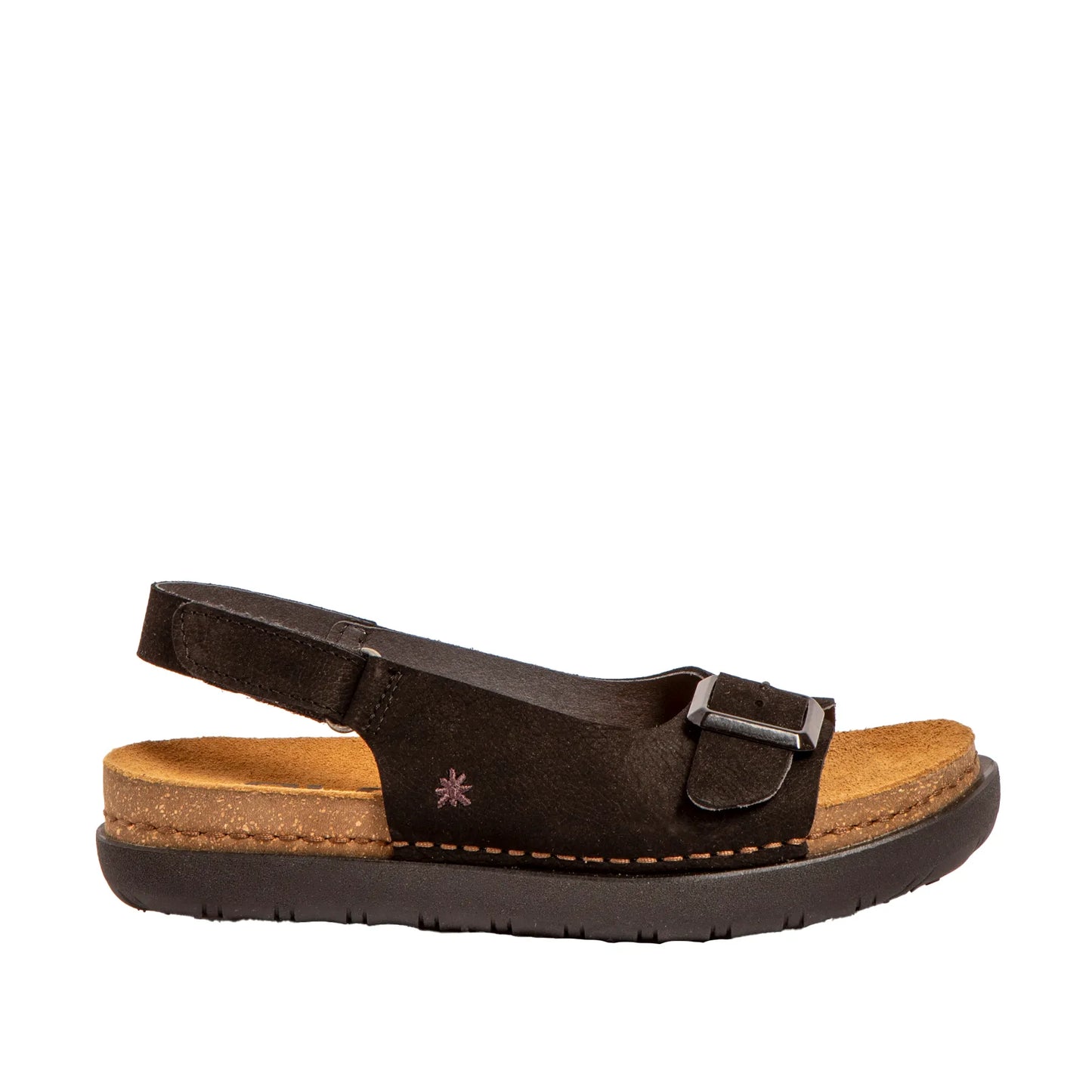ART | SANDALES | FEMME | RHODES NUBUCK NOIR