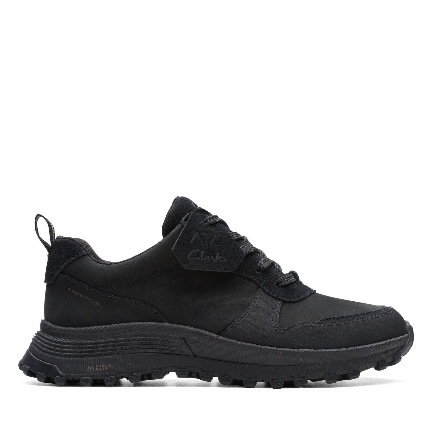 Sneakers De La Marca Clarks Para Mujer Modelo Atl Trek Free Wp Black Nubuck En Color Negro