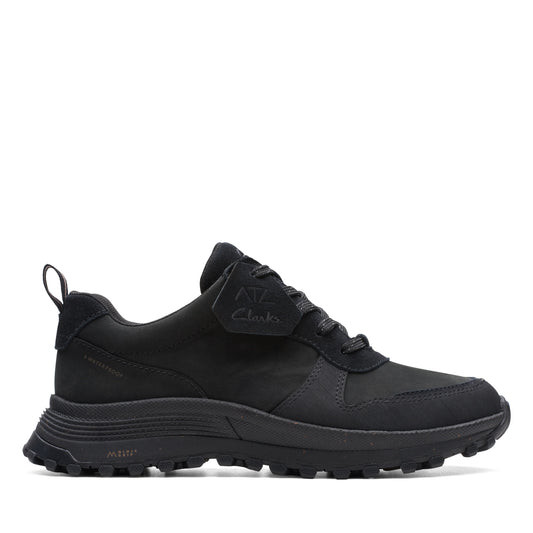 Sneakers De La Marca Clarks  Para Mujer Modelo Atl Trek Free Wp Black Nubuck En Color Negro