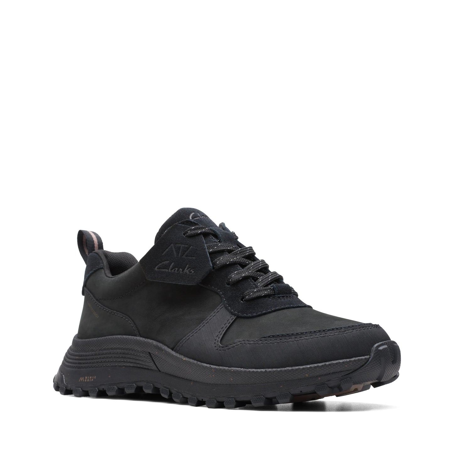 Sneakers De La Marca Clarks Para Mujer Modelo Atl Trek Free Wp Black Nubuck En Color Negro