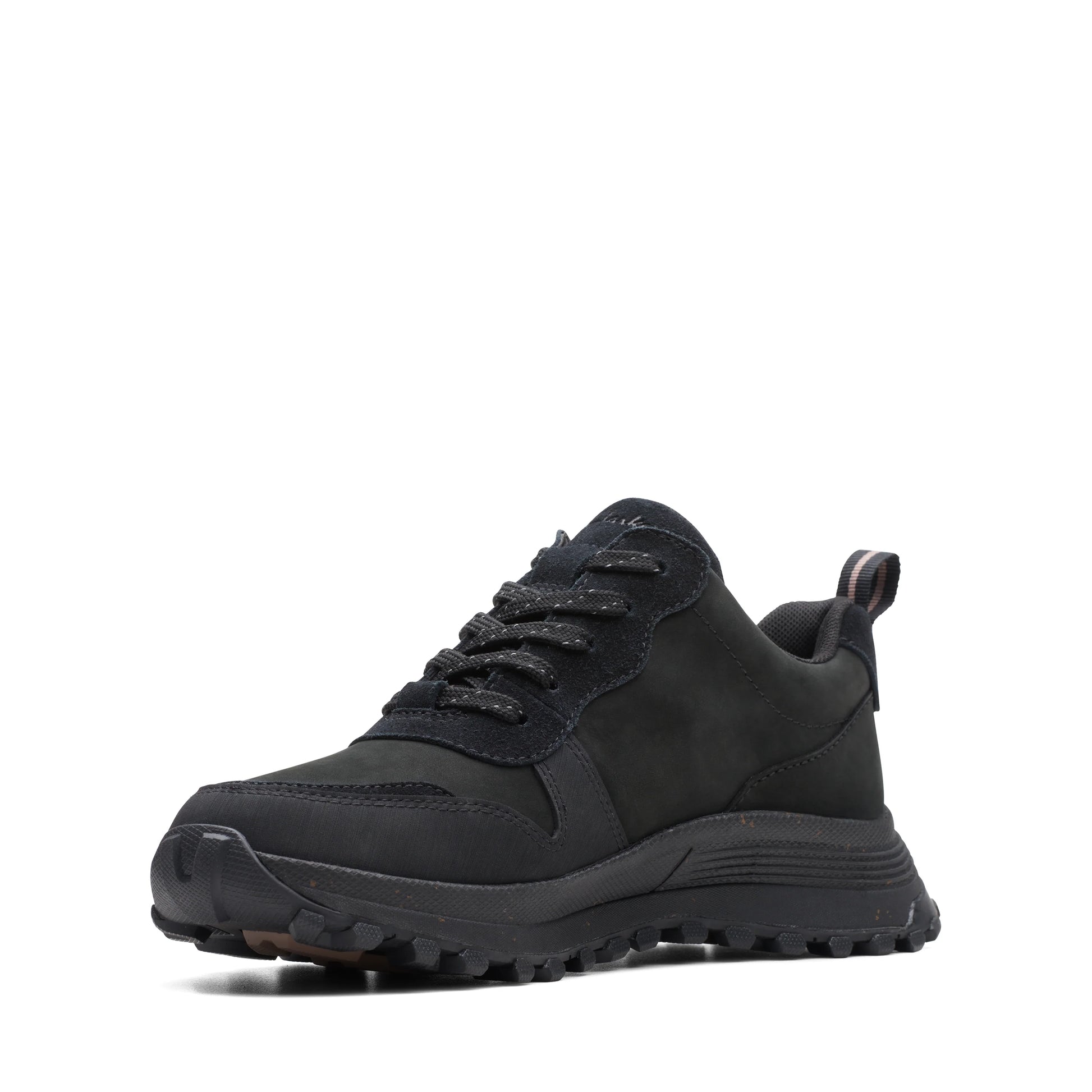 Sneakers De La Marca Clarks  Para Mujer Modelo Atl Trek Free Wp Black Nubuck En Color Negro