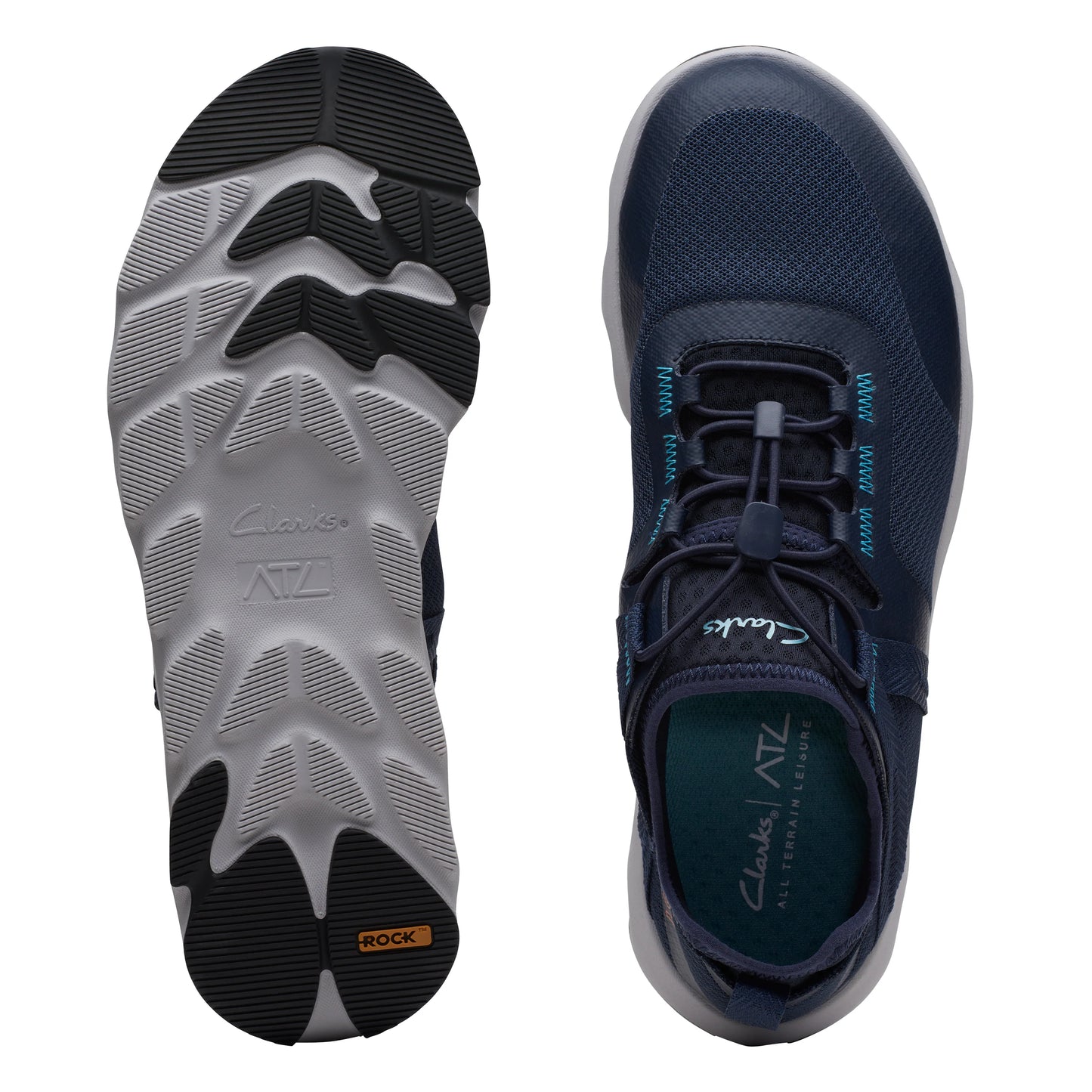 Sneakers De La Marca Clarks Para Hombre Modelo Atl Coast Rock Navy En Color Azul