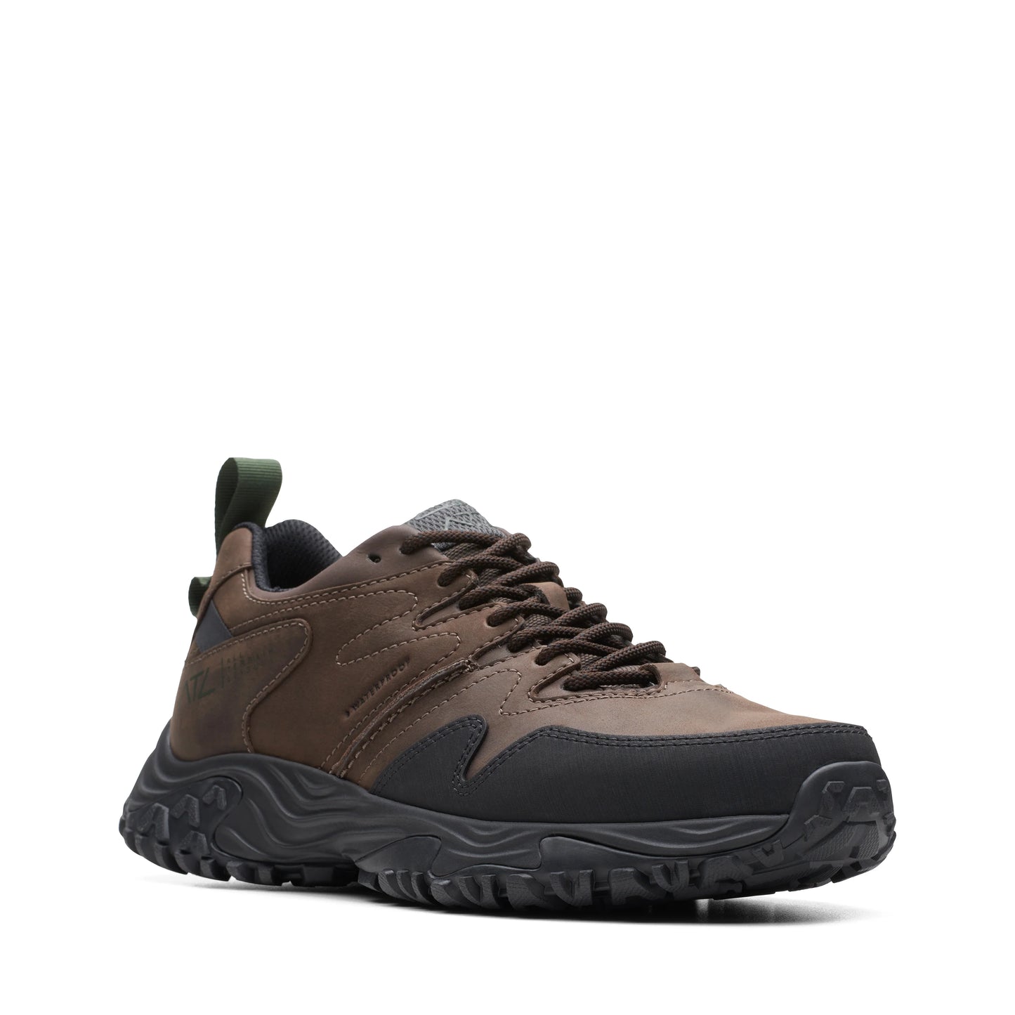 Sneakers De La Marca Clarks Para Hombre Modelo Atl Walk Go Wp Dark Brown Lea En Color Marrón