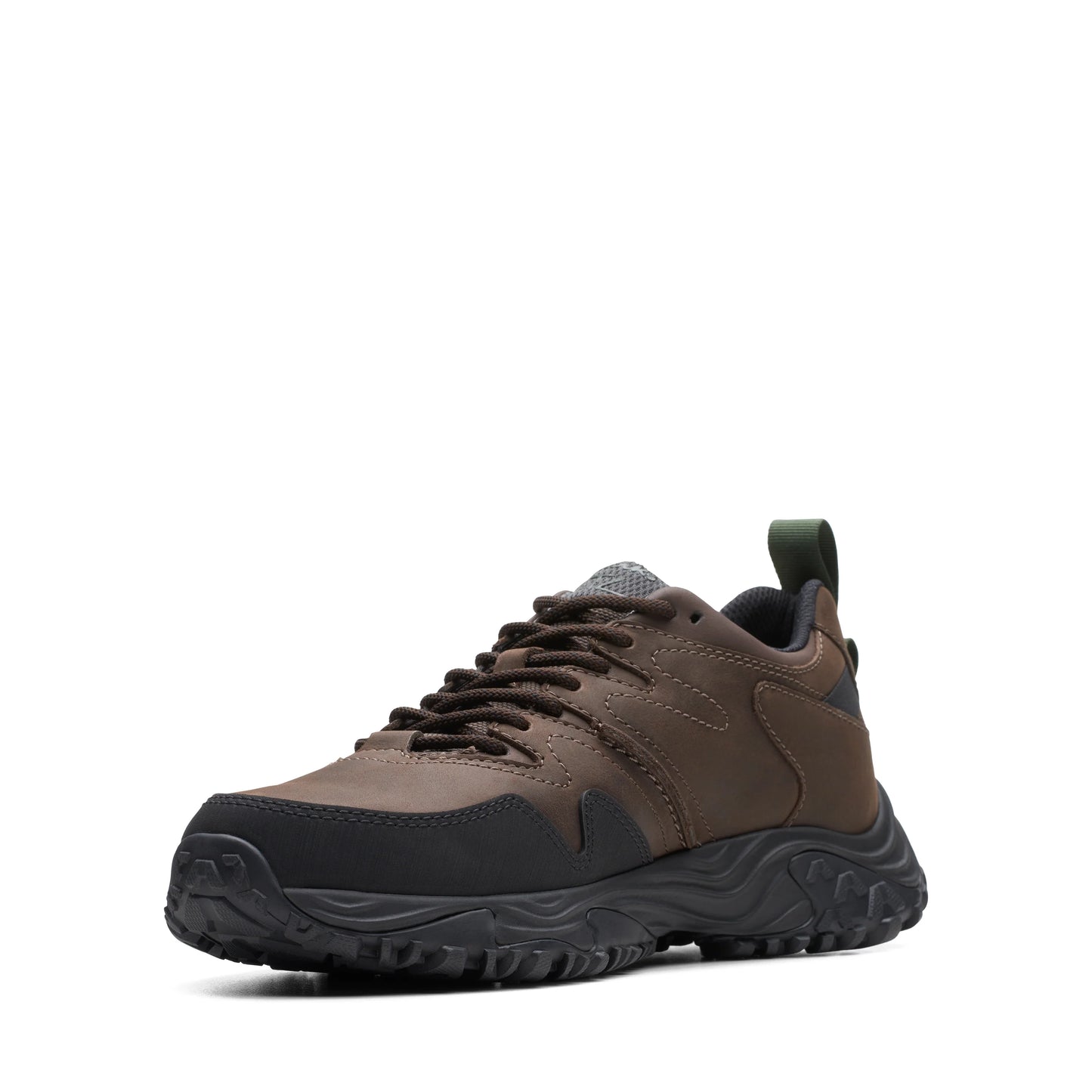 Sneakers De La Marca Clarks Para Hombre Modelo Atl Walk Go Wp Dark Brown Lea En Color Marrón