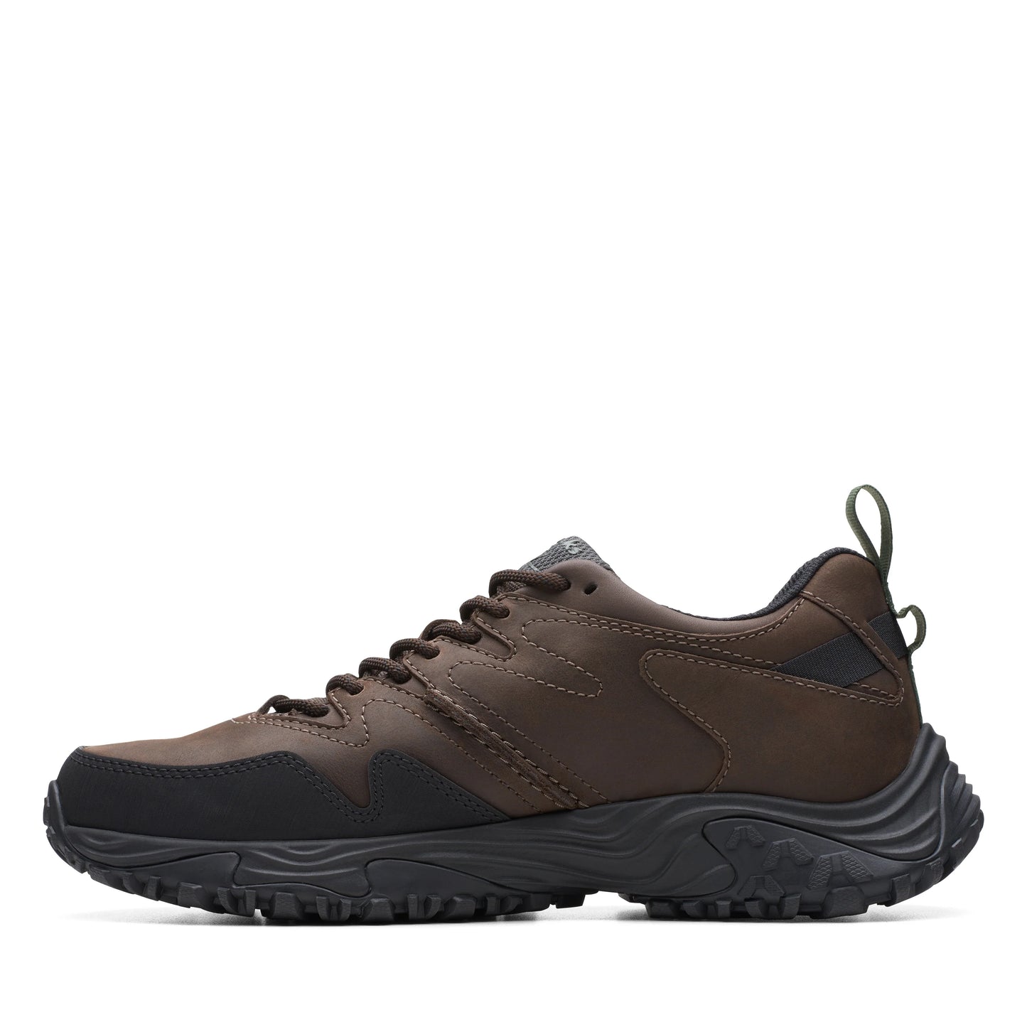 Sneakers De La Marca Clarks Para Hombre Modelo Atl Walk Go Wp Dark Brown Lea En Color Marrón