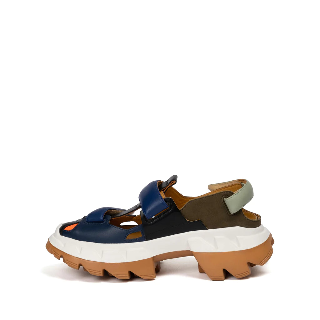 4CCCCEES | WOMEN'S SANDALS | ARKO SAND CROCO | BLUE