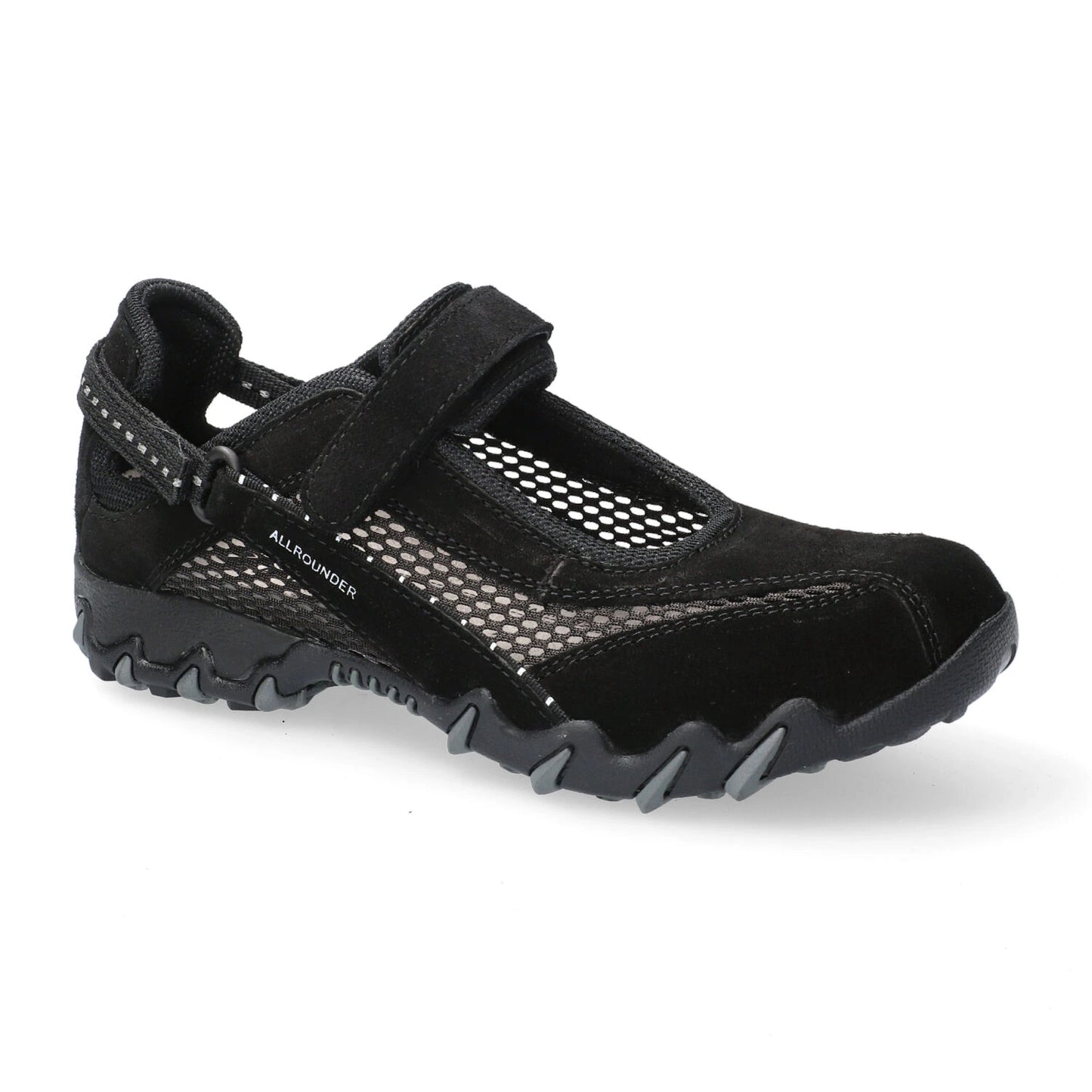 CHAUSSURES POLYVALENTES | CHAUSSURES DÉCONTRACTÉES | FEMME | NIRO C. SUEDE N 84/O. MESH 84 NOIR/NOIR