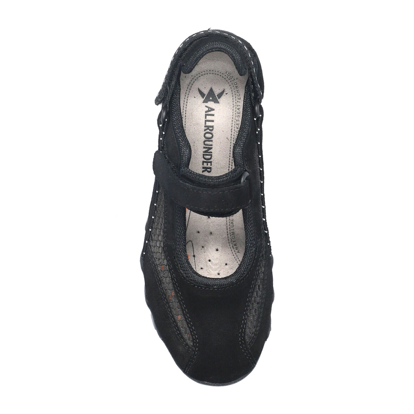 CHAUSSURES POLYVALENTES | CHAUSSURES DÉCONTRACTÉES | FEMME | NIRO C. SUEDE N 84/O. MESH 84 NOIR/NOIR