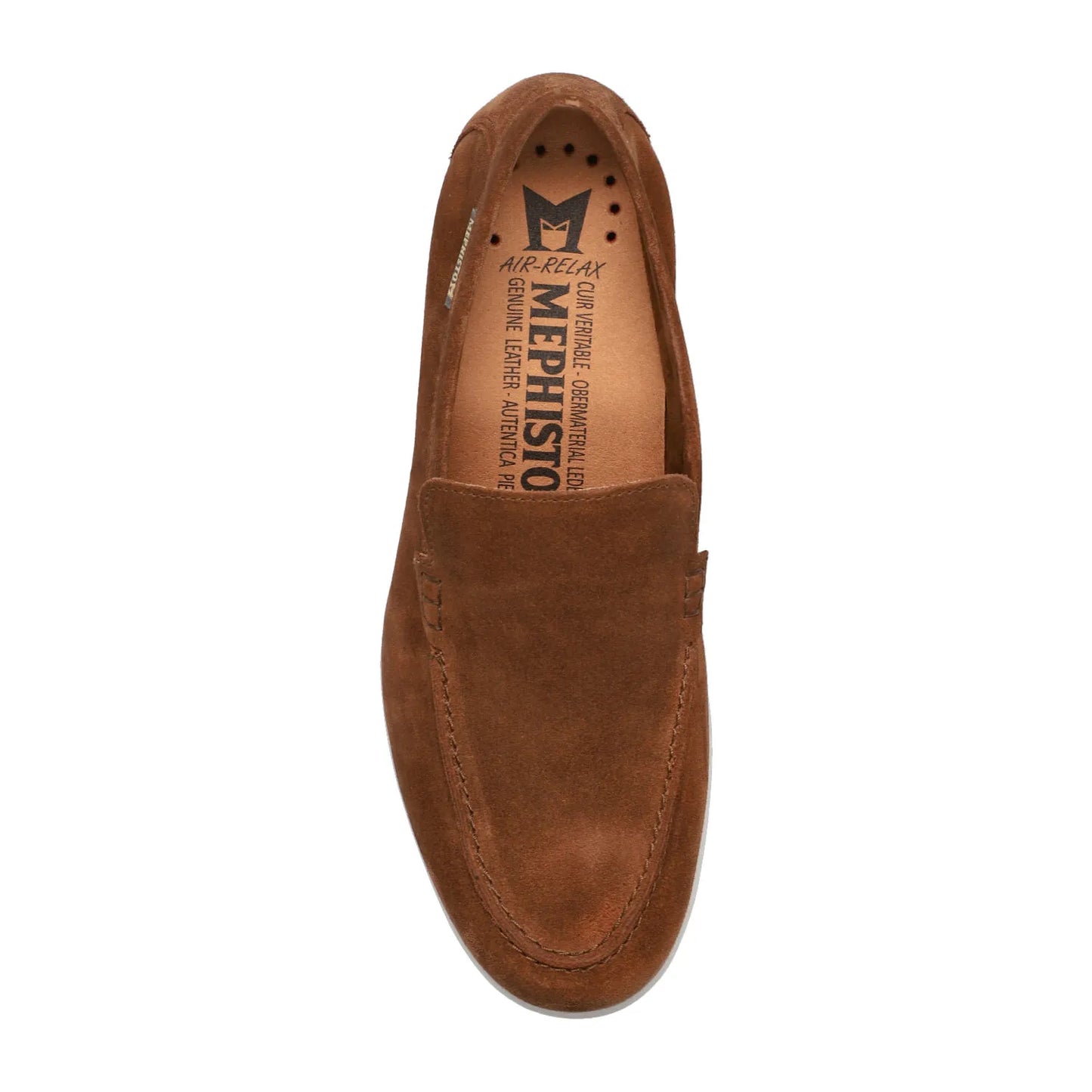 MEPHISTO | LOAFERS | HERREN | VALNER VELOURS 9858N BRAUN