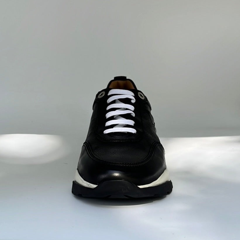 LOTTUSSE | HERREN-SNEAKER | OSAKA CORVARA SCHWARZ/WEISS |
