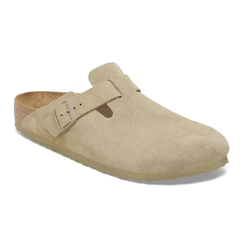 BIRKENSTOCK | UNISEX CLOGS | BOSTON VL CORDUROY CORK BROWN | BROWN | M MEDIUM