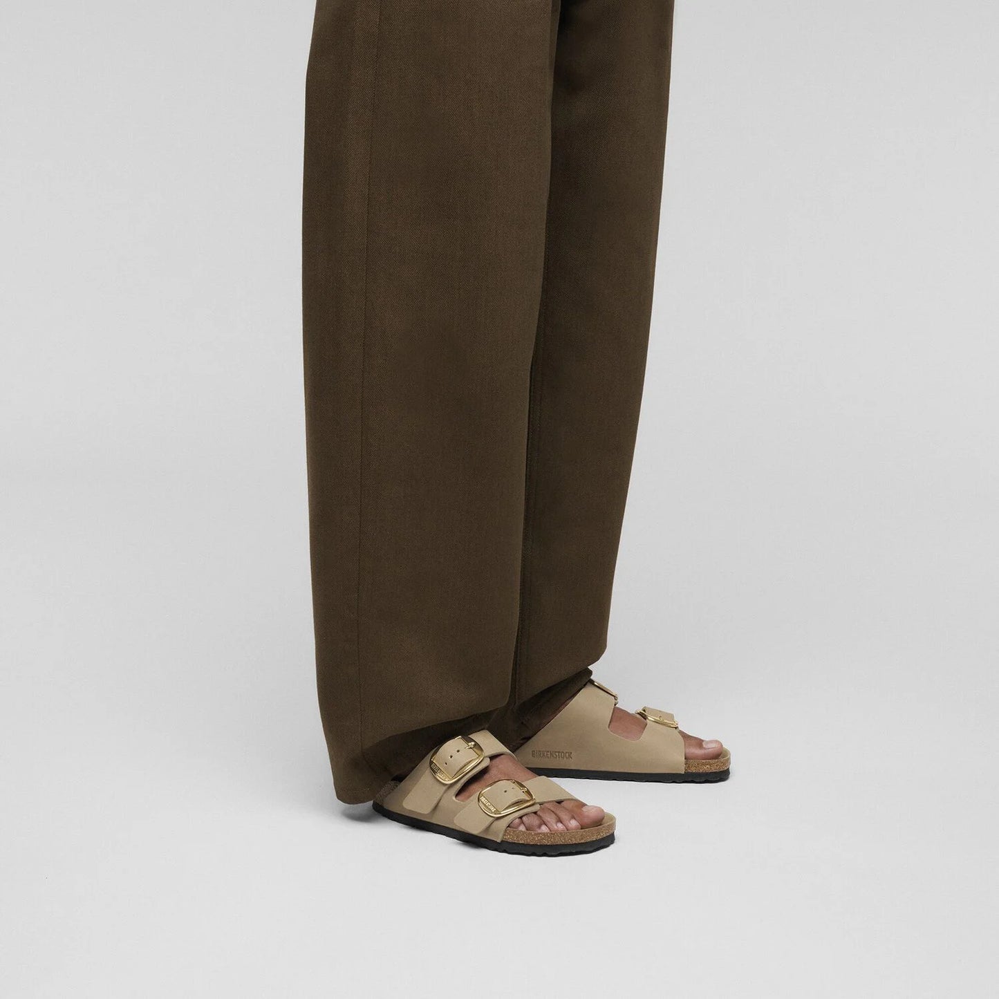 BIRKENSTOCK | SANDALIAS | MUJER | ARIZONA BIG BUCKLE LEOI TABACCO BROWN HEX TABACCO BROWN | BEIGE