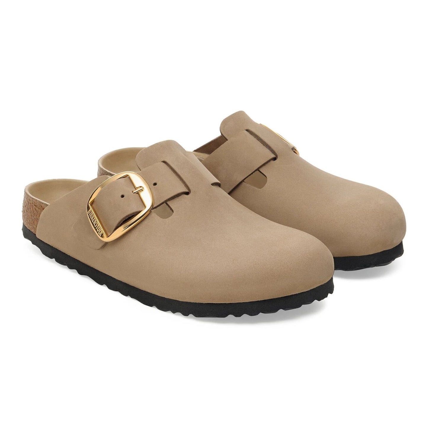 BIRKENSTOCK | MULES Y ZUECOS | MUJER | BOSTON BIG BUCKLE LEOI TABACCO BROWN HEX TABACCO BROWN | MARRÓN