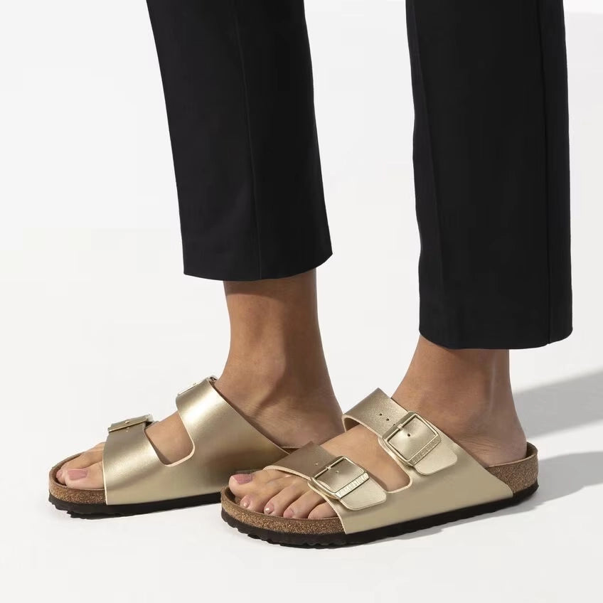 BIRKENSTOCK | SANDALEN | FRAU | ARIZONA BF GOLD
