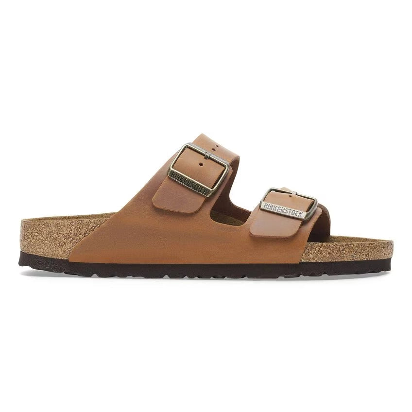 BIRKENSTOCK | SANDALIAS | UNISEX | ARIZONA LEOI COGNAC