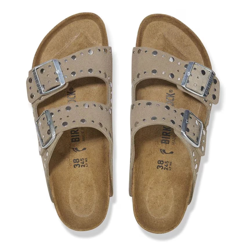 BIRKENSTOCK | SANDALIAS | MUJER | ARIZONA RIVET LEVE TAUPE