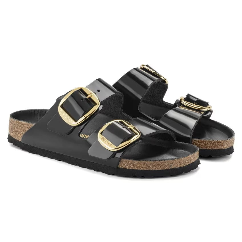BIRKENSTOCK | SANDALES | FEMME | ARIZONA BB LENA HIGH SHINE BLACK HEX