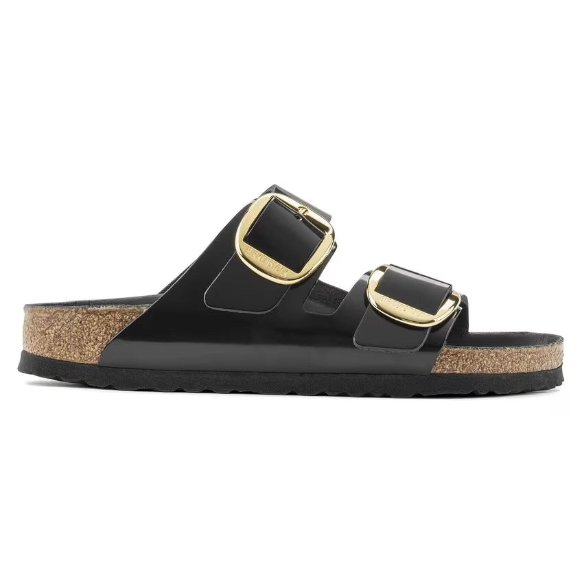 BIRKENSTOCK | SANDALES | FEMME | ARIZONA BB LENA HIGH SHINE BLACK HEX