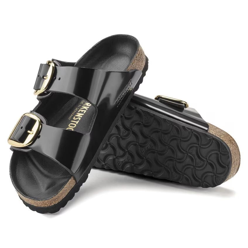 BIRKENSTOCK | SANDALES | FEMME | ARIZONA BB LENA HIGH SHINE BLACK HEX